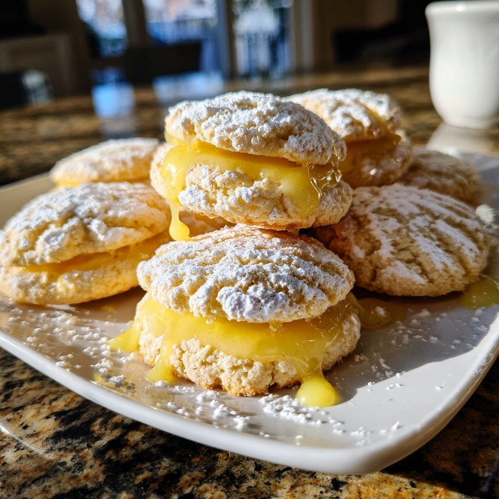 Zesty Lemon Curd Cookies